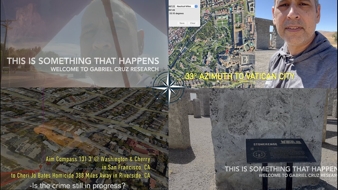 Secret of 33° & Esoteric Angles | Maryhill Stonehenge Tour | The Zodiac Killer O9-Angle Explained
