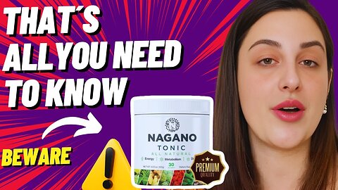 NAGANO LEAN BODY TONIC REVIEWS (🚨BEWARE🚨) NAGANO LEAN BODY TONIC REVIEW - NAGANO TONIC REVIEWS