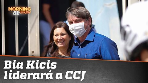 Bia Kicis na CCJ