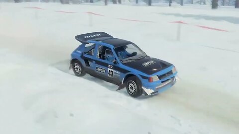 DiRT Rally 2 - Replay - Peugeot 205 Turbo 16 Evo 2 at Algsjon