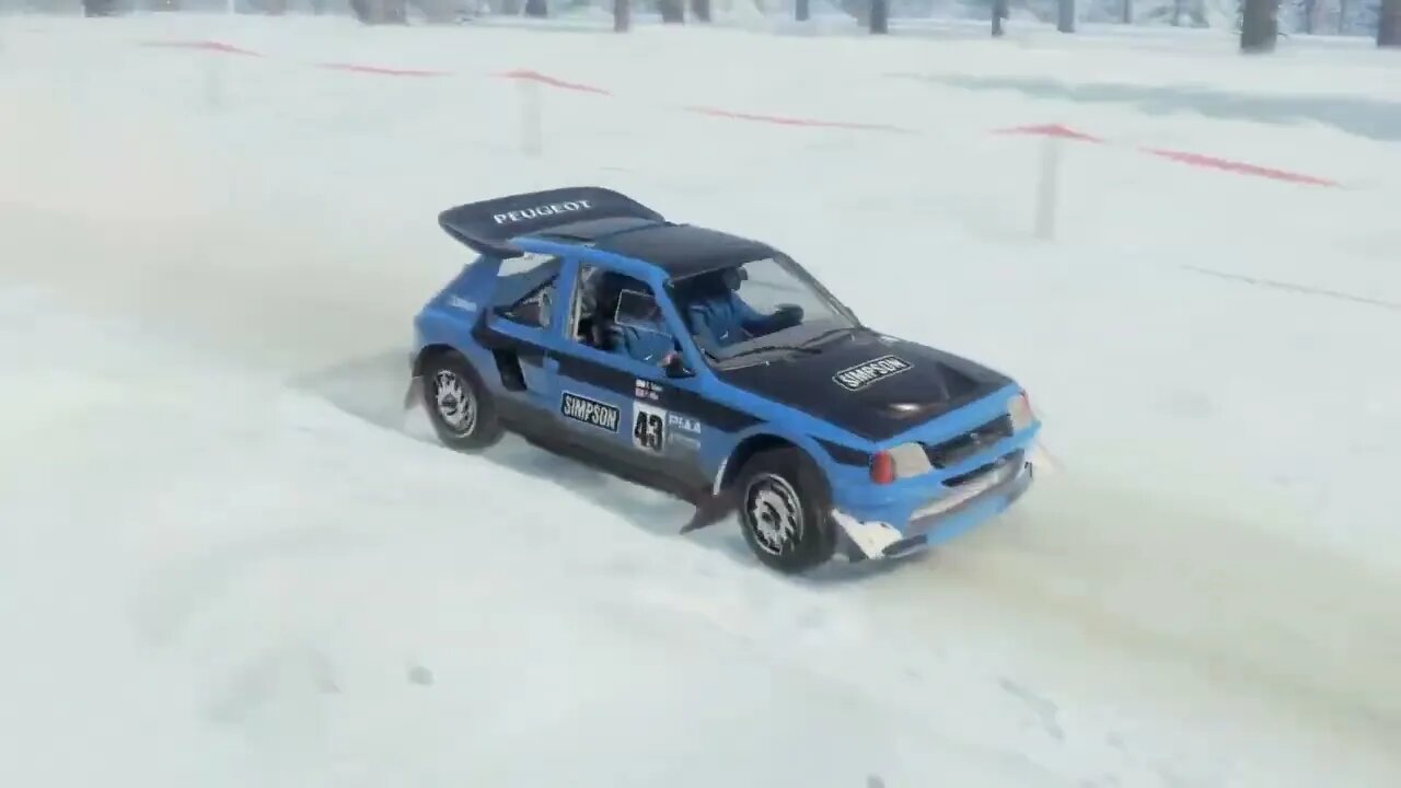 DiRT Rally 2 - Replay - Peugeot 205 Turbo 16 Evo 2 at Algsjon