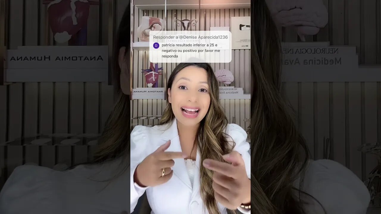 Exame de sangue de gravidez com resultado inferior a 25mlU, positivo ou negativo?