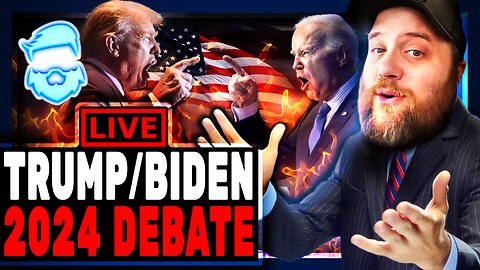 Trump Biden Debate LIVE React, Fact Check Prizes & Games!