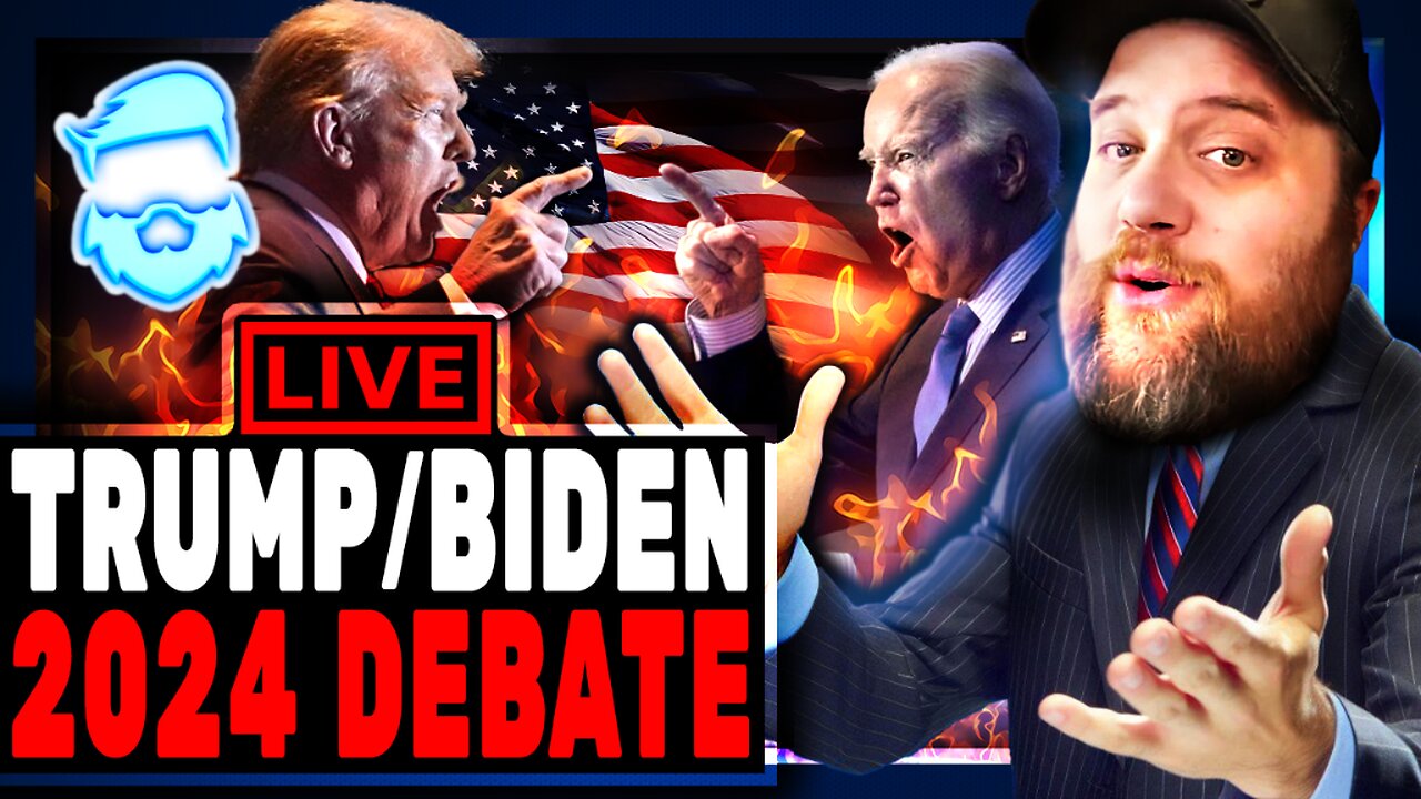 Trump Biden Debate LIVE React, Fact Check Prizes & Games!