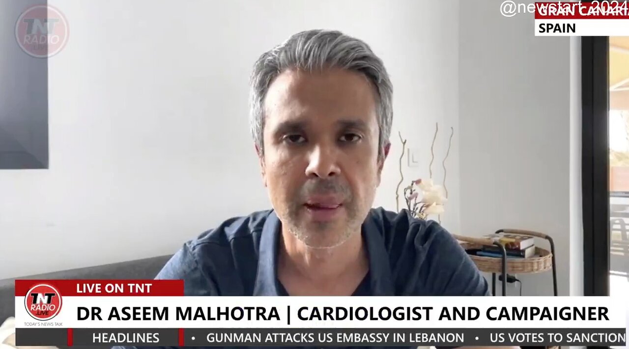 Dr. Aseem Malhotra-Covid-19 Vaccines: "We're Talking about the Greatest Medical Mistake in History”