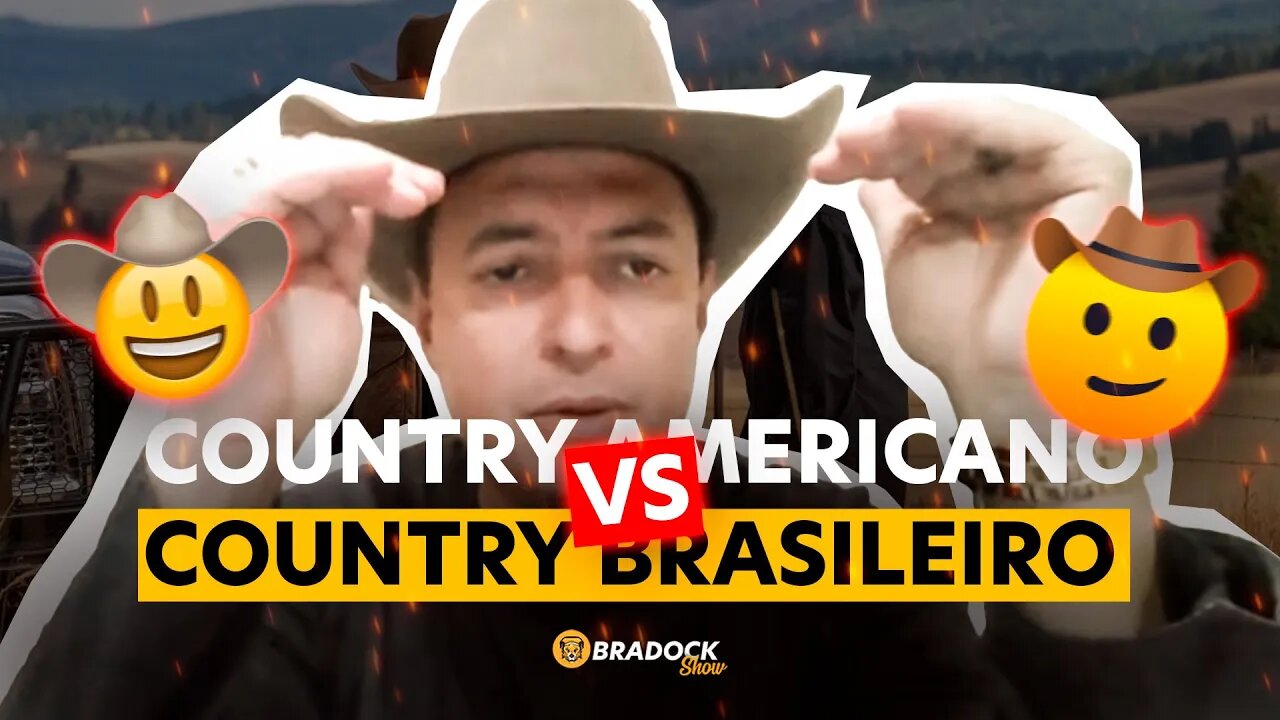CUIABANO LIMA compara a CULTURA COUNTRY AMERICANA com a BRASILEIRA