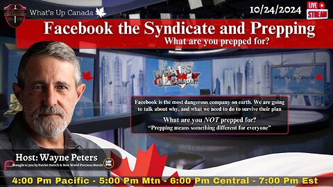 Facebook the Syndicate and Prepping