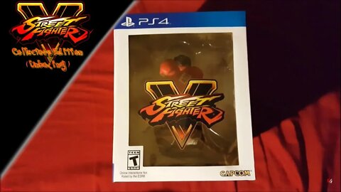 Street Fighter V: Collectors Edition (Unboxing)