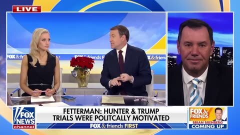 &apos;COMMON SENSE&apos;: Fetterman praised for suggesting Biden should pardon Trump