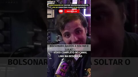 BOLSONARO AJUDOU LULA? #shorts #lula #bolsonaro #lulalivre