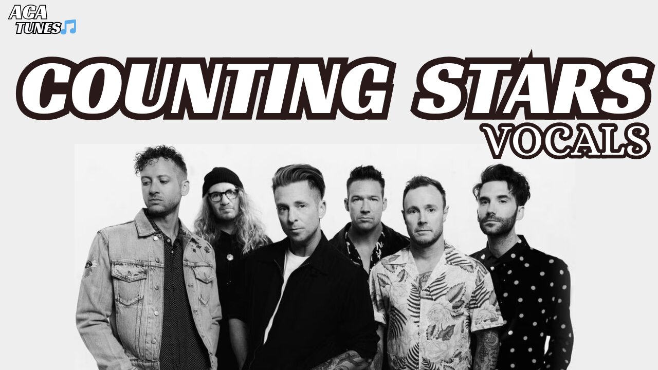 OneRepublic - COUNTING STARS Vocals