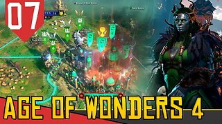 CERCO na CAPITAL - Age of Wonders 4 Enchanted Archipelago #07 [Gameplay PT-BR]