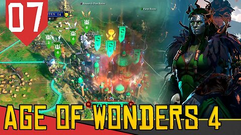 CERCO na CAPITAL - Age of Wonders 4 Enchanted Archipelago #07 [Gameplay PT-BR]