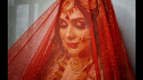 GLAMOROUS BRONZE BRIDAL MAKEUP | GLAMBYSAMIYA