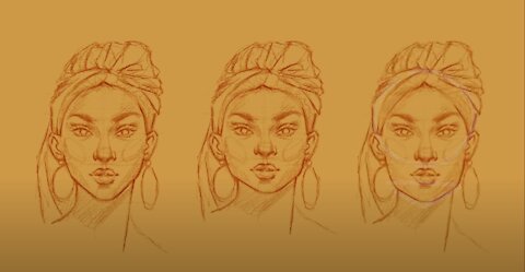 BECOME A PRO at drawing face eyes and nose!