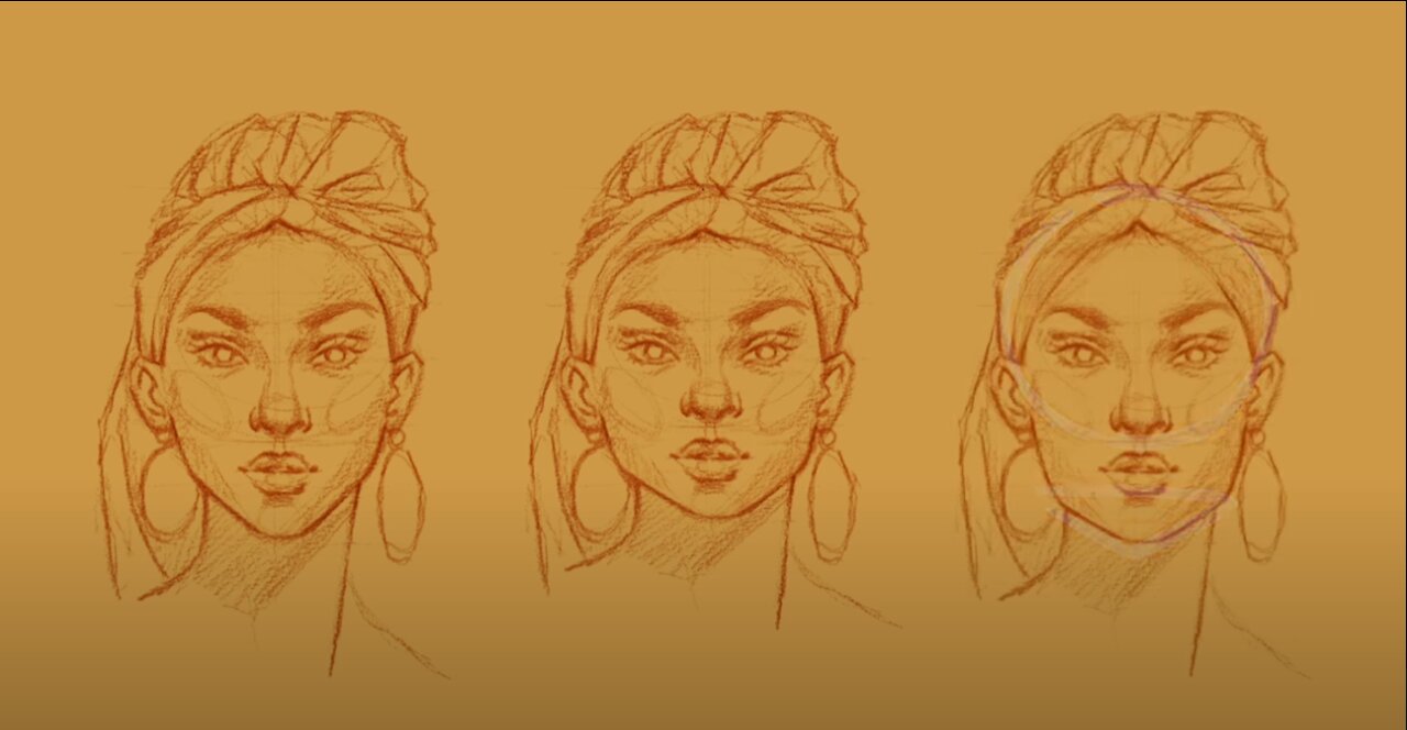 BECOME A PRO at drawing face eyes and nose!
