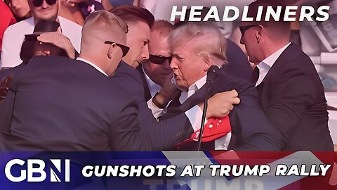 BREAKING: Donald Trump SHOT at rally - Watch as former President rushed to safety