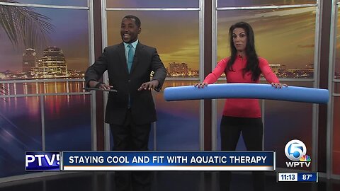 Staying cool and fit with aquatic therapy