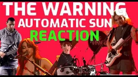 The Warning - Automatic Sun (Live on Jimmy Kimmel Live! / 2024) reaction