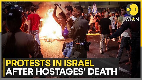 Israel-Hamas War: Anger grows in Israel after Hamas kills six hostages in Gaza | WION News