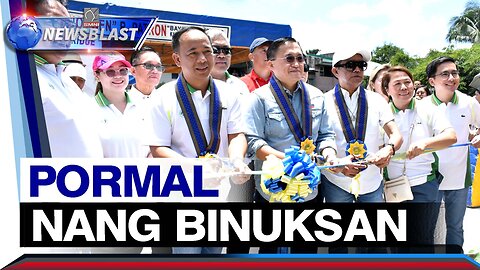 Malaquing Tubig Bridge sa San Jose, Batangas, pormal nang binuksan
