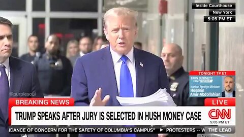 Trump: The whole world is watching this hoax.