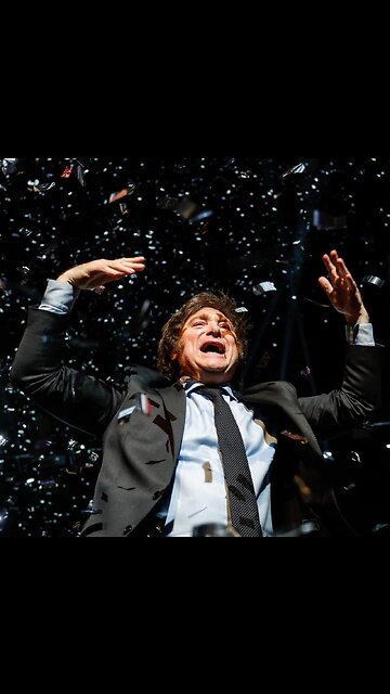 Milei becomes the world's first libertarian president.