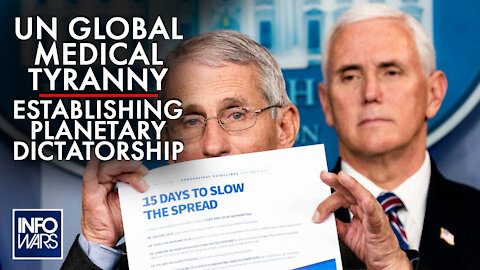 ⁣UN Officially Takes Control of Global Healthcare, Establishing Planetary Dictatorship