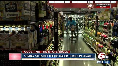 Sunday alcohol sales pass senate committee for first time, head to full Senate for consideration