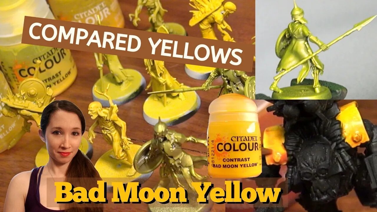 Bad Moon Yellow - Contrast Paint Review