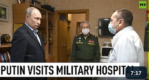 Putin inspects Vishnevsky military hospital in Moscow Region