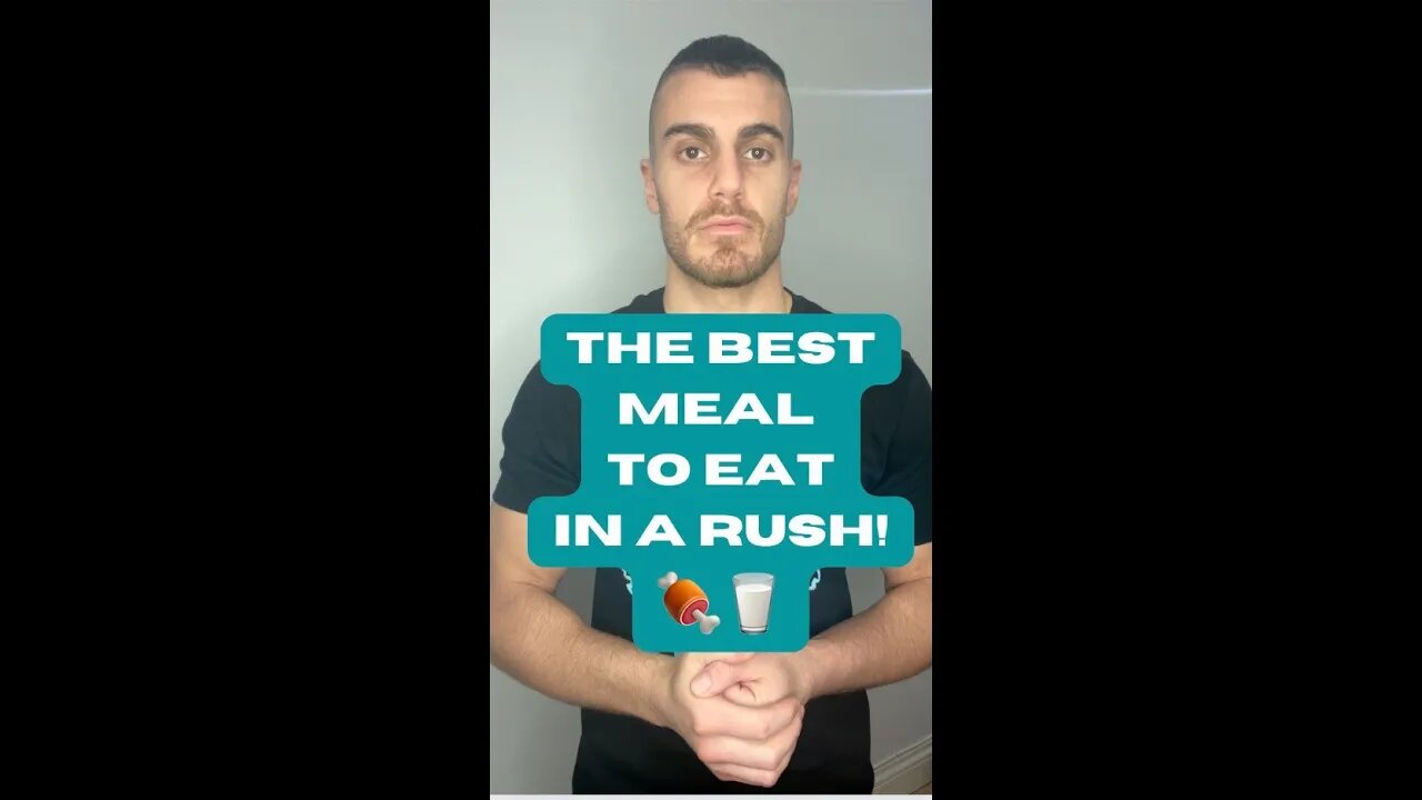 Here's A Meal To Eat When You're In A Rush