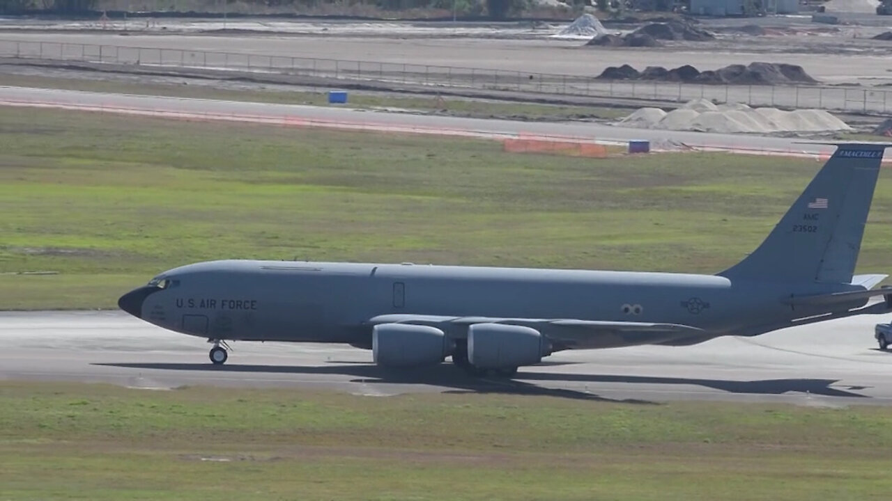 KC-135 Takeoff BRoll