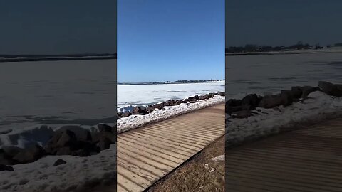 Victoria Park, PEI Canada in March