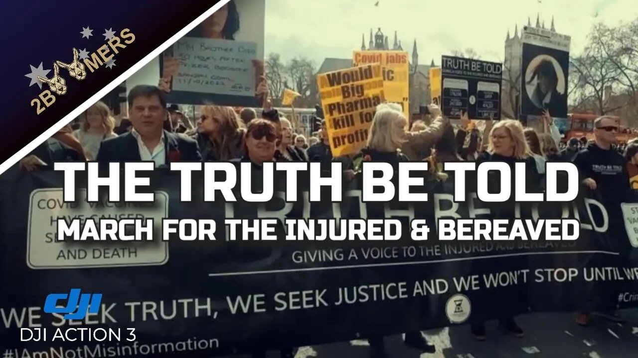 THE TRUTH BE TOLD MARCH LONDON 25TH MARCH 2023