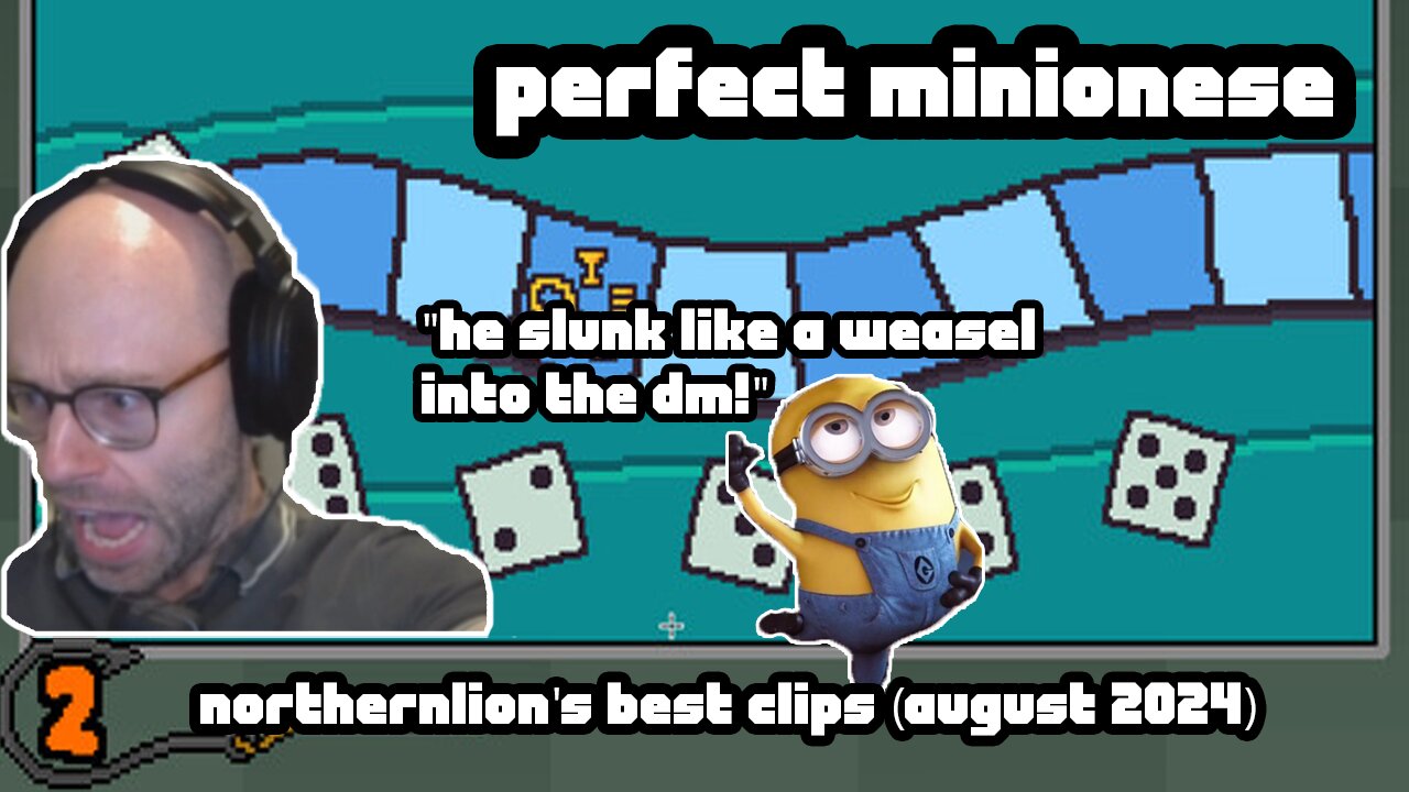 Ordering in perfect minionese - best Northernlion clips from August 2024