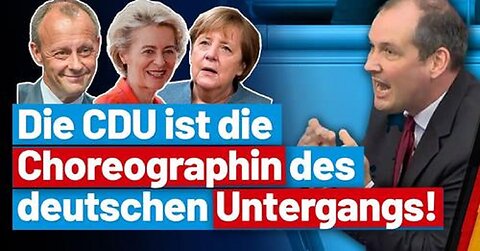 AfD Norbert Kleinwächter rechnet gnadenlos mit den Lügen der Union ab! AfD-Fraktion im Bundestag