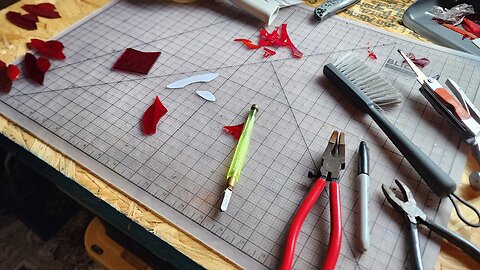 Cutting glass - basement studio stream
