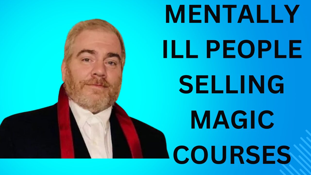 GG33 Spaces: Mentally Ill People Selling Courses on Magic