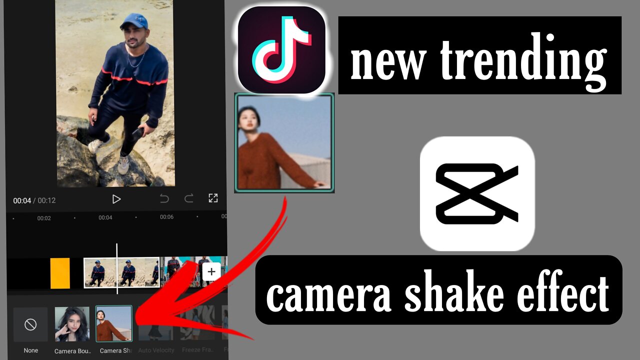 How to edits viral tik tok video | viral capcut effect