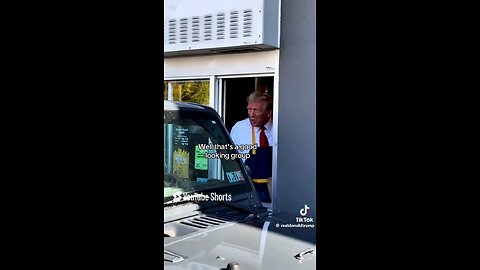 Trump's New Job McDonald's