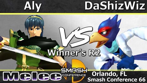 DChainz|Aly (Marth) vs. DaShizWiz (Falco) - Melee Winner's R2 - SC: LXVI