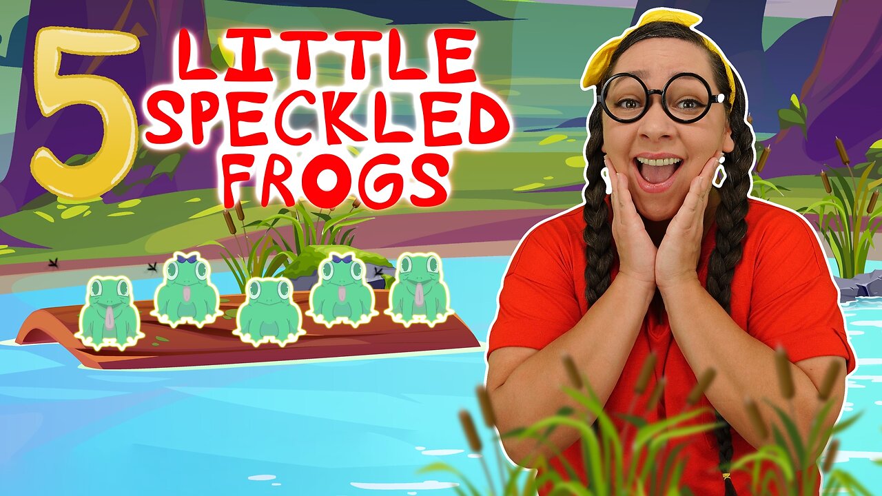 5 Little Speckled Frogs (Spanish & English) with Marnay