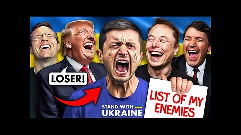 MY NAME Was Placed on Ukraine's 'Enemies List' With Elon and Tucker