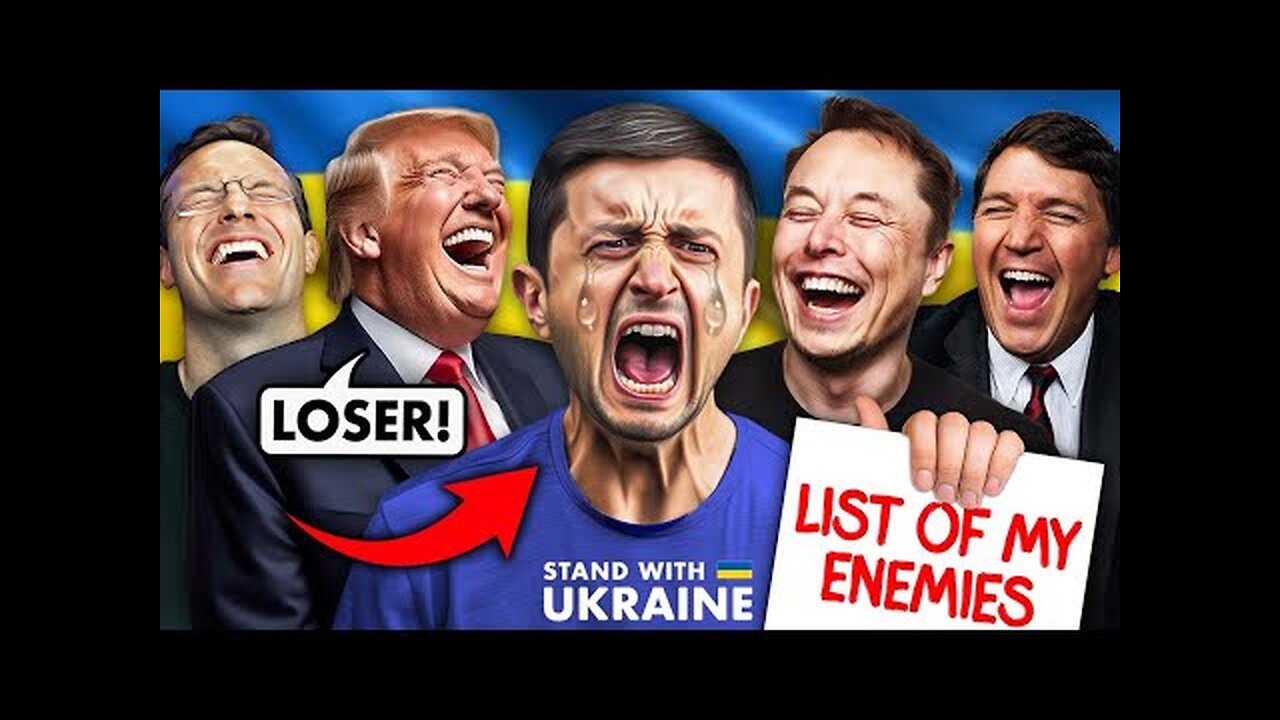 MY NAME Was Placed on Ukraine's 'Enemies List' With Elon and Tucker