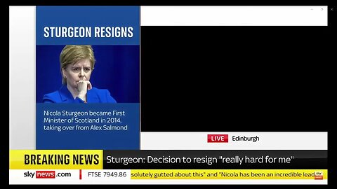 Nicola thin lipped Sturgeon Resigns