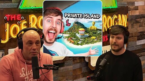 Logistical Nightmares-Buying Islands & Building Squid Games | Joe Rogan & Mr Beast