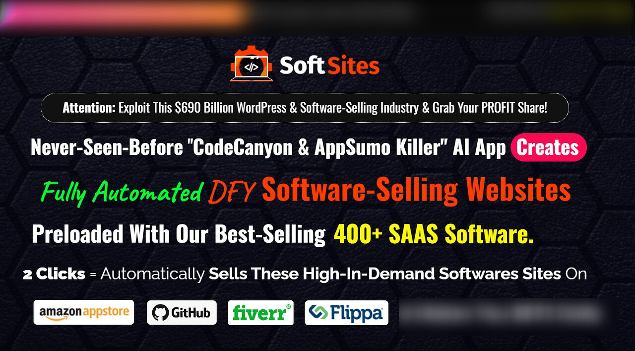 Create High-Converting Software Websites with SoftSites