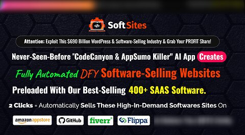 Create High-Converting Software Websites with SoftSites