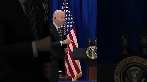 Biden Always Gets Confused Walking Off The Stage